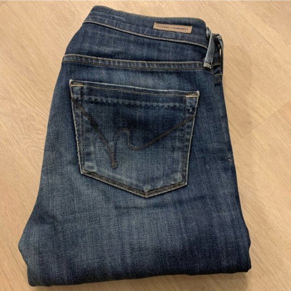 Citizens of Humanity Amber Mid Rise Bootcut Jeans - Picture 1 of 12